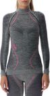 Woman Ambityon Underwear Shirt Long Sleeve Melange Turtle Neck