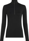 Women Merino Blend Core Heavyweight Long Sleeve Half Zip