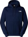 Mens Simple Dome Full Zip Hoodie