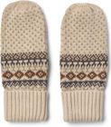 Jacquard Mittens Cotta