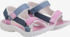 Colorblock Sandals W. Velcro 760189