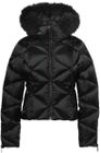 Harumi Ski Jacket Faux Border
