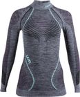 Woman Ambityon Underwear Shirt Long Sleeve Melange Turtle Neck