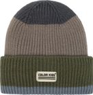 Beanie W. Wool & Contrast 742987