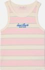 Blue JR Girl RIB Tank Crop TOP