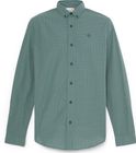 Mens Micro Plaid Poplin Shirt