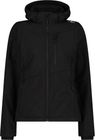 Woman Jacket Zip Hood With Detachable Sleeves