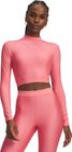 Heatgear Crop Mock Longsleeve