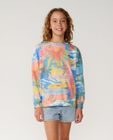Surf Side Relaxed Crew-girl