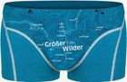 Boxershorts Grosser Wilder Pfauenblau