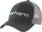 Canvas Mesh-back Logo Graphic Cap