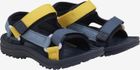 Colorblock Sandals W. Velcro 760189