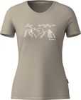 Women Printshirt Sunset Merino-tencel(tm)