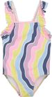 Swimsuit W. Frills AOP 720156