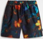 Primary Print Elastic Boardshort