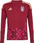 Italy 26 Home Goalkeeper Kids Long Sleeve Jersey