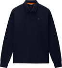 Nedles Jersey Long-sleeve Polo Shirt