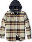 Rugged Flex Relaxed Fit Flannel Fleece Lined Hooded Shirt Jac
