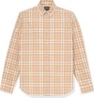 Mens Poplin Check Shirt (regular)
