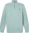 Mens Cotton YD 1/4 Zip Sweater