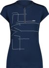 Woman T-shirt Half Zip