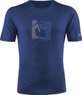 Men Printshirt Bike Merino-tencel(tm)