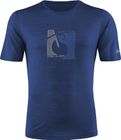 Men Printshirt Bike Merino-tencel(tm)
