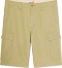 Mens Cotton Linen Cargo Short