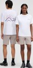 U Sunned Peak SS Tee Wht/Wht