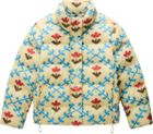 Glane All Over Print Stand Puffer Jacket