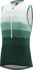 Women Bike Sleeveless Jersey Half Zip Rainbow