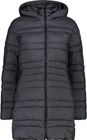 Woman Parka Snaps Hood