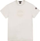 Short Sleeves T-shirt With Matching Tone Print ON The Chest