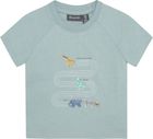 Baby Tshirt W. Chestprint Short Sleeve 742533