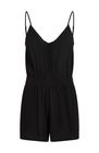 Thin Strap Buttoned Romper