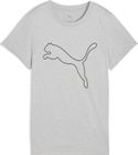 W TAD Essential Heather Logo Tee