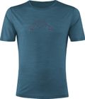 Men Printshirt Mountains Merino-tencel(tm)