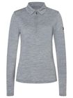 W Zip Polo LS