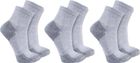 Midweight Cotton Blend Quarter Sock 3 Pairs