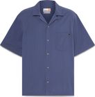 Mens Short Sleeve Seersucker Resort Shirt
