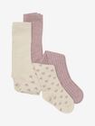 Stockings w. Pattern (2-pack)