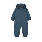 Baby Coverall W. 2 Zip Embos 742133