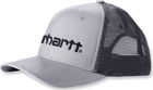 Canvas Mesh-back Logo Graphic Cap