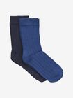 Ankle Sock - rib (2-pack)