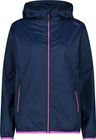 Woman Rain Jacket Fixed Hood