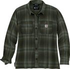 Rugged Flex Loose Fit Midweight Flannel Long-sleeve Plaid Shirt