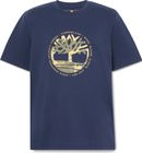 Mens Tree Logo Lake House Graphic Tee