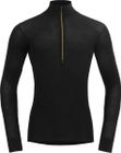 Wool Mesh 190 Zip Neck MAN
