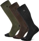 Mens 3 Pack Danforth Solid Knee High