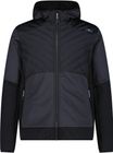 Man Hybrid Jacket Fix Hood